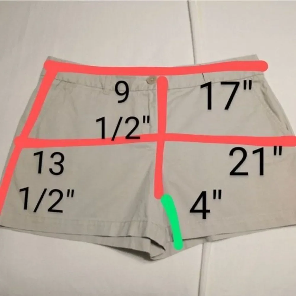 Ann Taylor LOFT Khaki Modern Shorts Size 8 - Picture 11 of 11